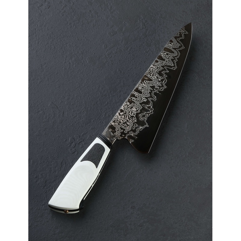 Frosted Damascus Chef 187mm