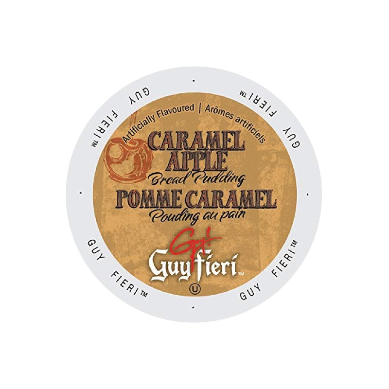 Guy Fieri Caramel Apple Bread Pudding Single-Serve Coffee Pods (Box of 24)