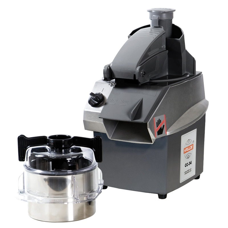 Hallde Combi Cutter Veg Preparation Machine CC-34 (Includes 4mm Slicer & 4mm Grater Discs)
