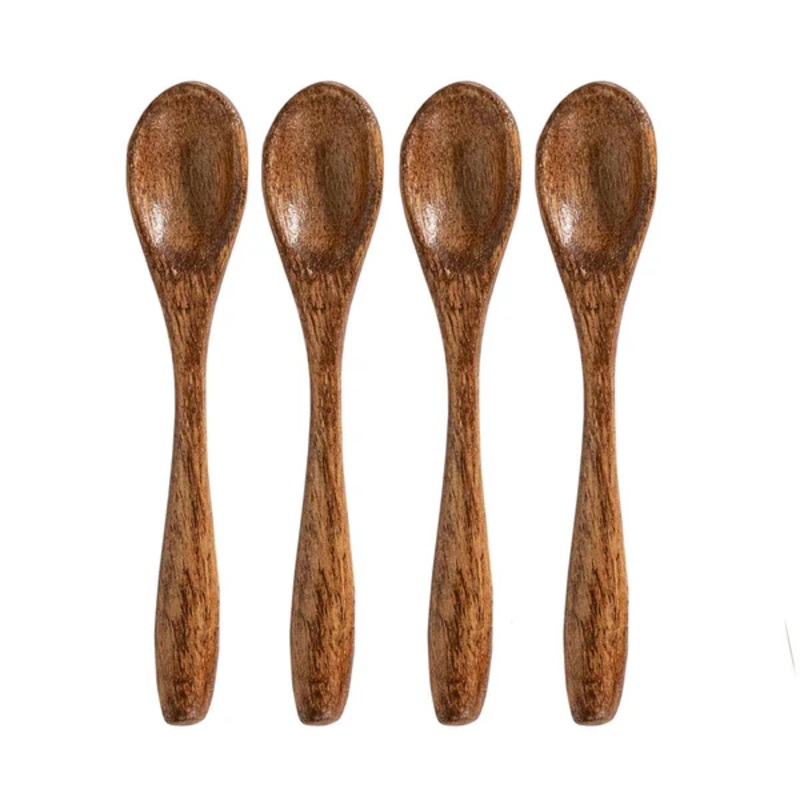 Juliska Bilbao Wood Petite Spoons Set/4