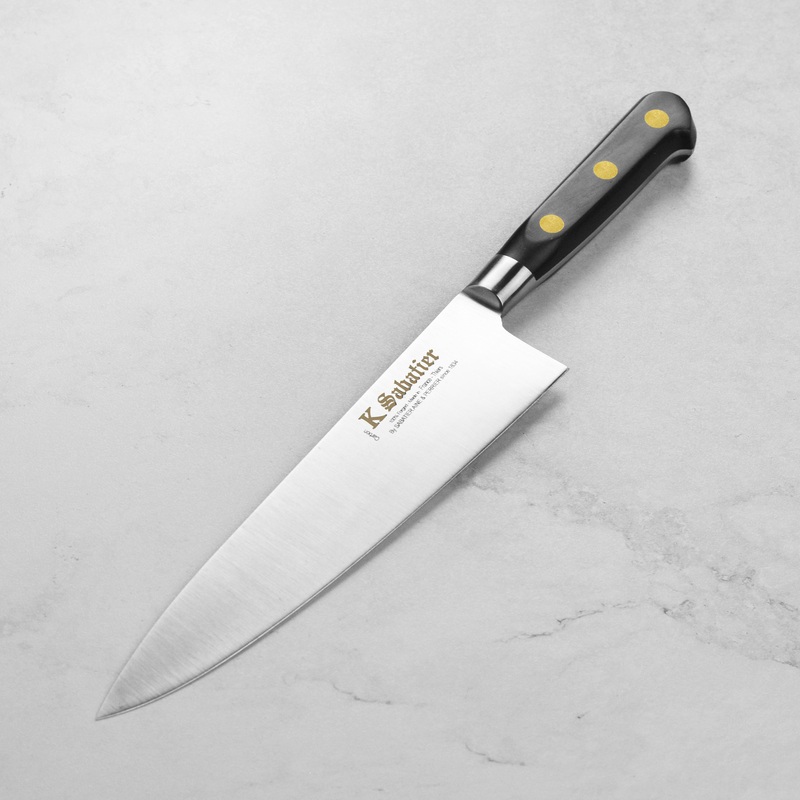 K Sabatier Au Carbone Bolsterless 8.75″ Chef’s Knife