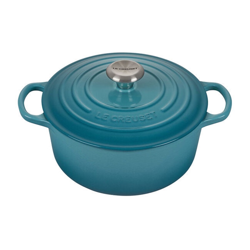 Le Creuset 4.5 Qt Signature Round Oven – Caribbean