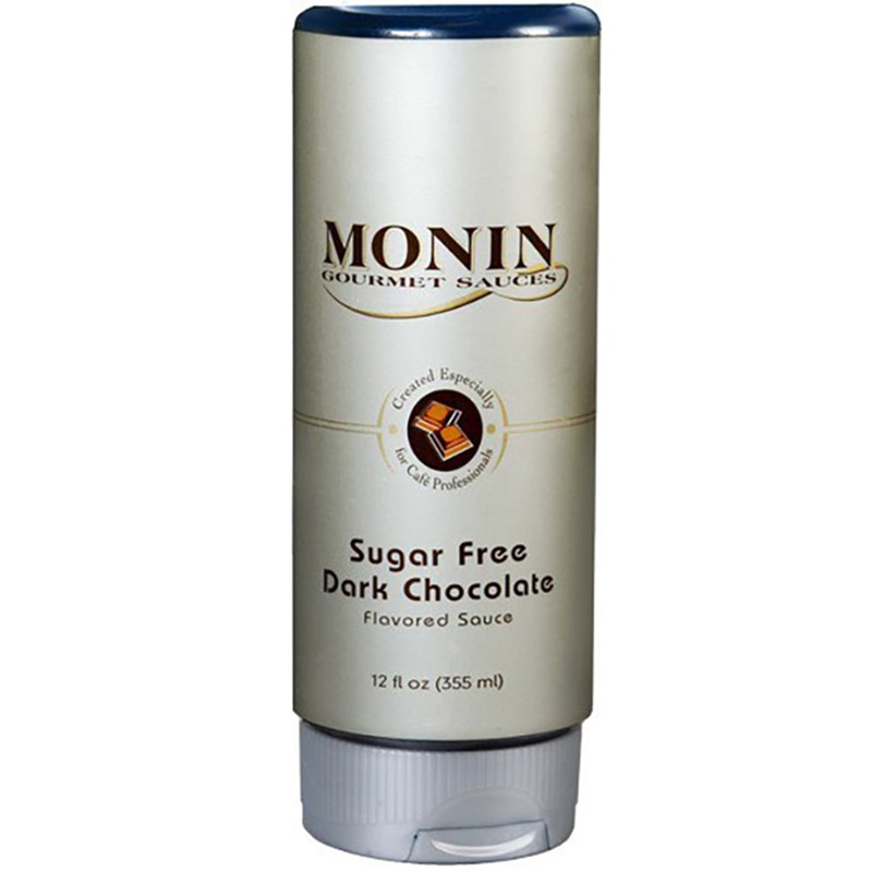 Monin Gourmet Sauces – Sugar Free Dark Chocolate – 12 oz
