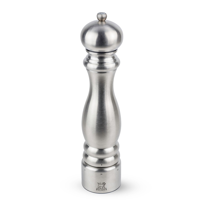 Peugeot Paris Chef u’Select 12-Inch Salt Mill, Stainless Steel