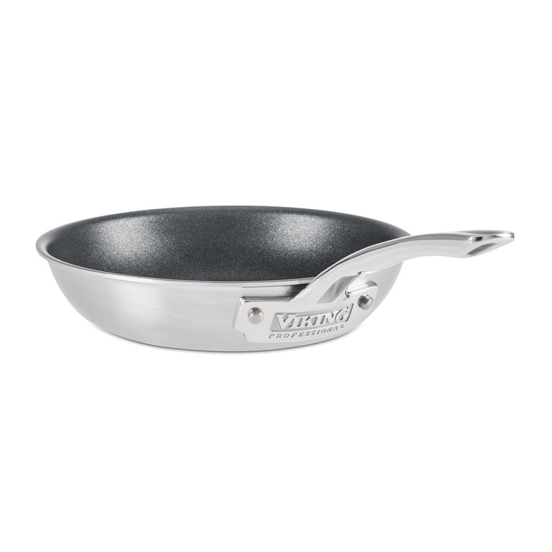 Viking Professional 5-Ply Stainless Steel 8-Inch Eterna Non-Stick Fry Pan