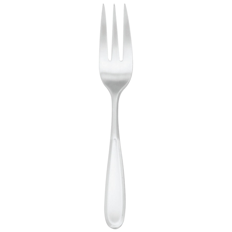 Walco 20051 Modernaire 8 1/4″ 18/10 Stainless Steel Extra Heavy Weight European Table Fork – 12/Pack