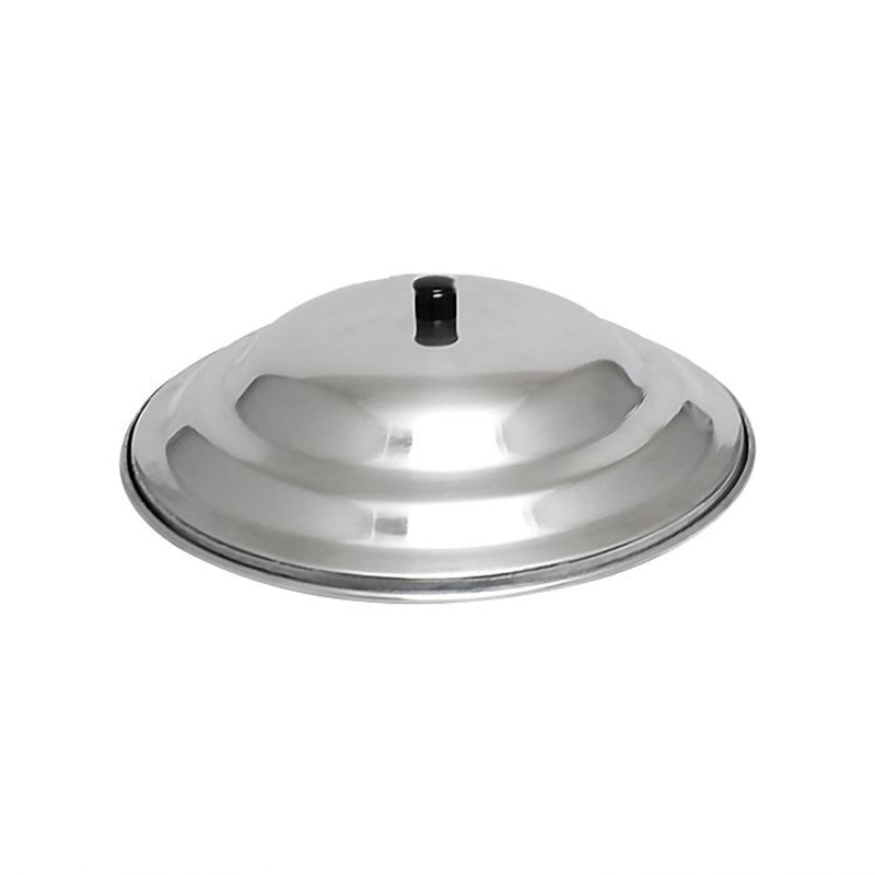 Aluminum Wok Cover Lid – Frying Pan Cover Pan Cover Wok Lid Woks Asian Cookware Aluminum Dome Shaped Cover For Home Kitchen and Restaurants