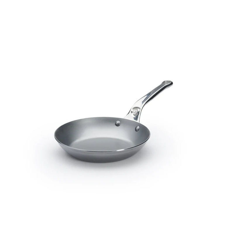 deBuyer MINERAL B PRO Carbon Steel Fry Pan – 8″