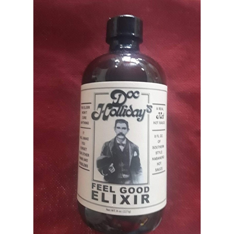 Doc Holliday’s Feel Good Elixir Hot Sauce 8 oz