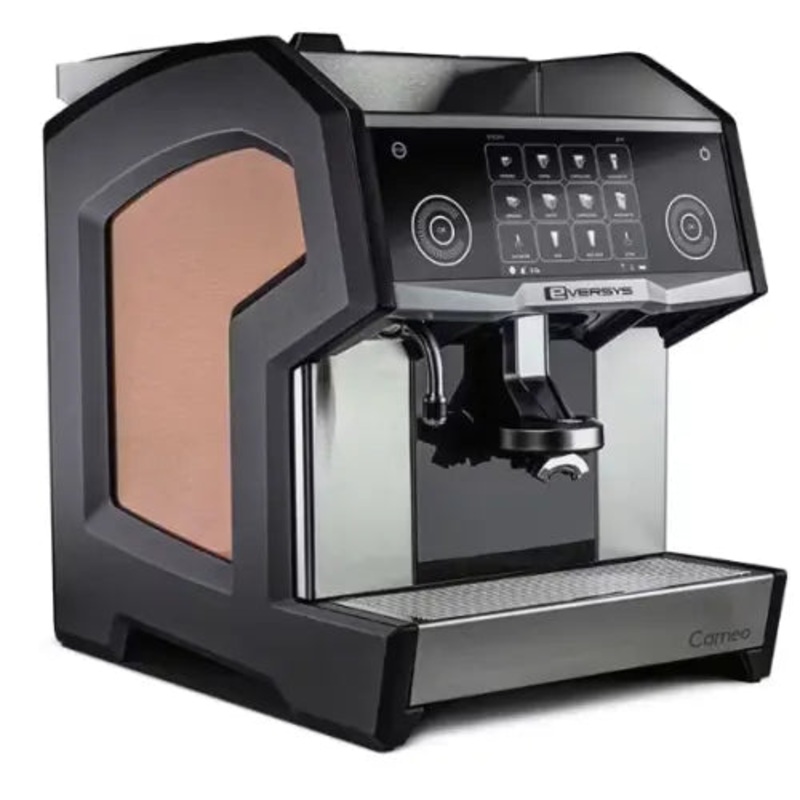 Eversys Cameo C’2 Classic Super Automatic Espresso Machine (Black/Copper)