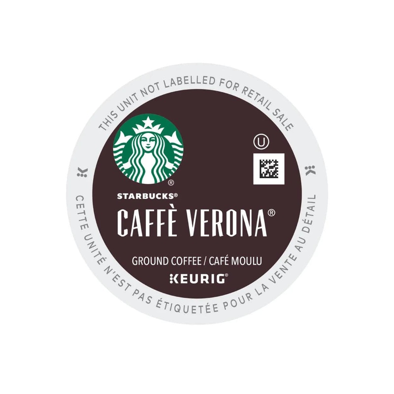 Starbucks Caff Verona K-Cup Pods (Box of 24)