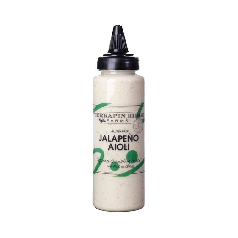 Terrapin Ridge Farms Jalapeno Aioli Garnishing Squeeze 7.75 oz