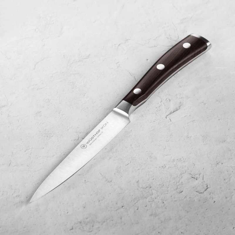 Wusthof Ikon Blackwood 4.5″ Utility Knife