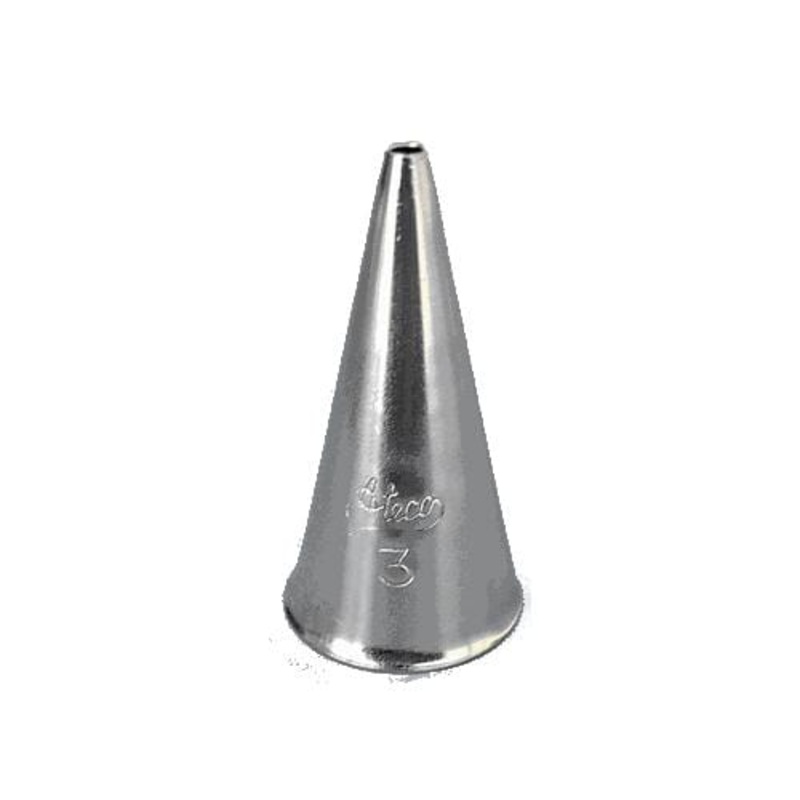 Ateco Round Piping Tip #3