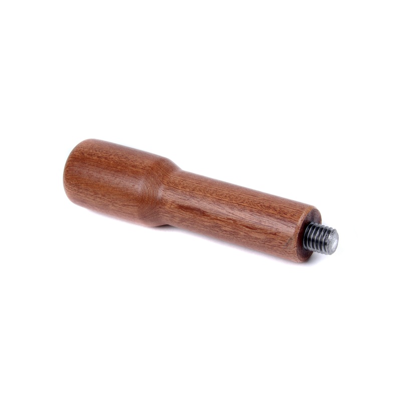 Custom Wood Portafilter Handle – Profitec/Rocket – Sapele | Arnold Wood Working SAPPFHANDLE