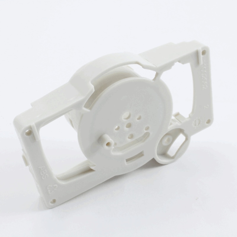 Support for buttons and lights, white plastic