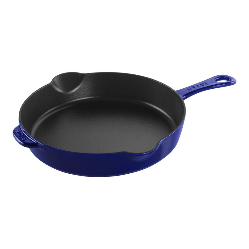 11″ Traditional Deep Skillet, Blue