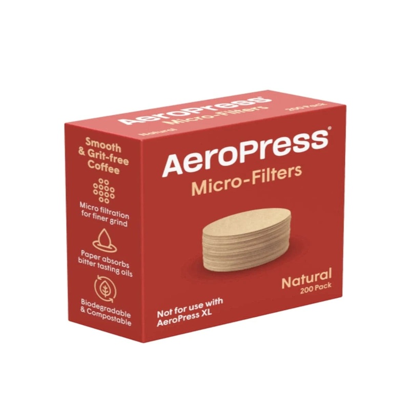 AeroPress Natural Micro-Filters (1 Pack, 200 Count)