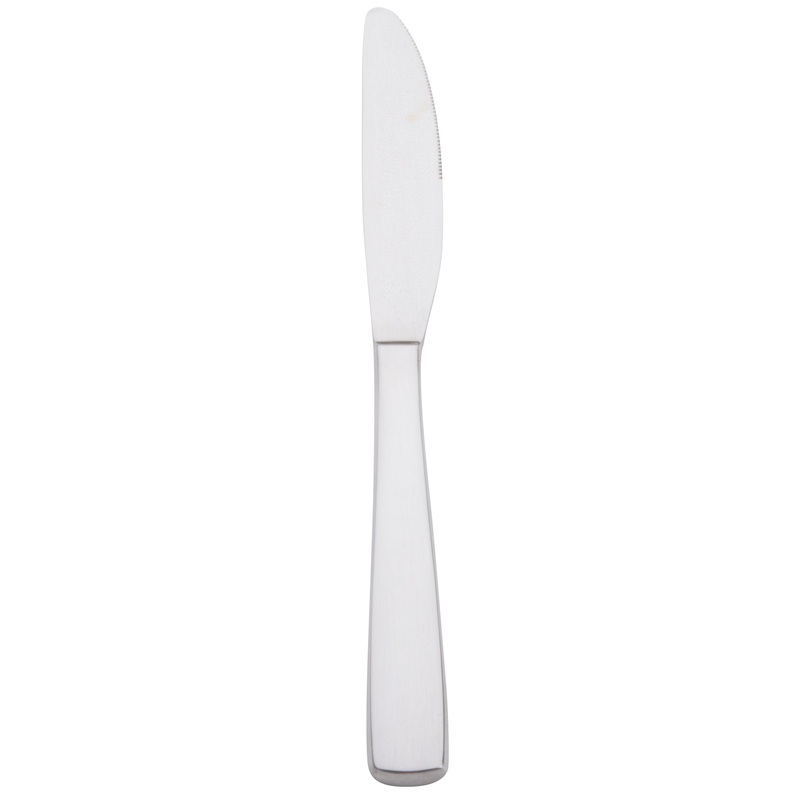 Arcoroc T1804 Vesca 9 1/4″ 18/10 Stainless Steel Extra Heavy Weight Dinner Knife by Arc Cardinal – 12/Pack