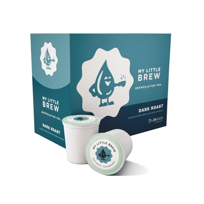 My Little Brew Dark Roast Single-Serve Coffee Pods (Case of 96)