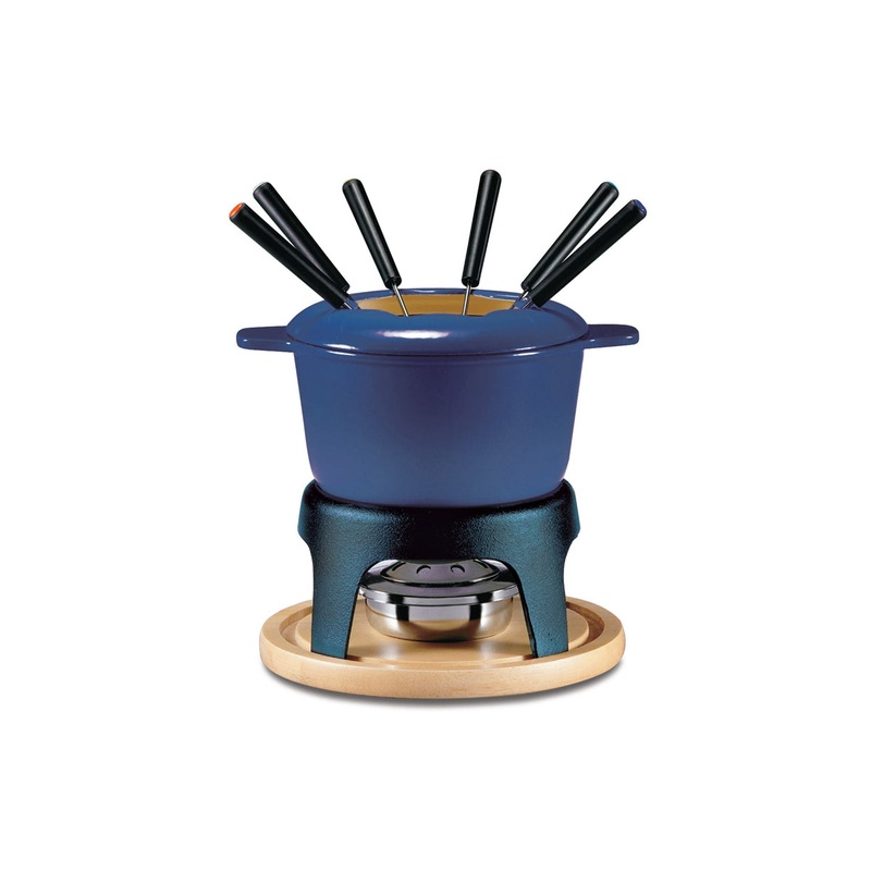 Swissmar Sierra 3-in-1 Fondue Set – Deep Blue
