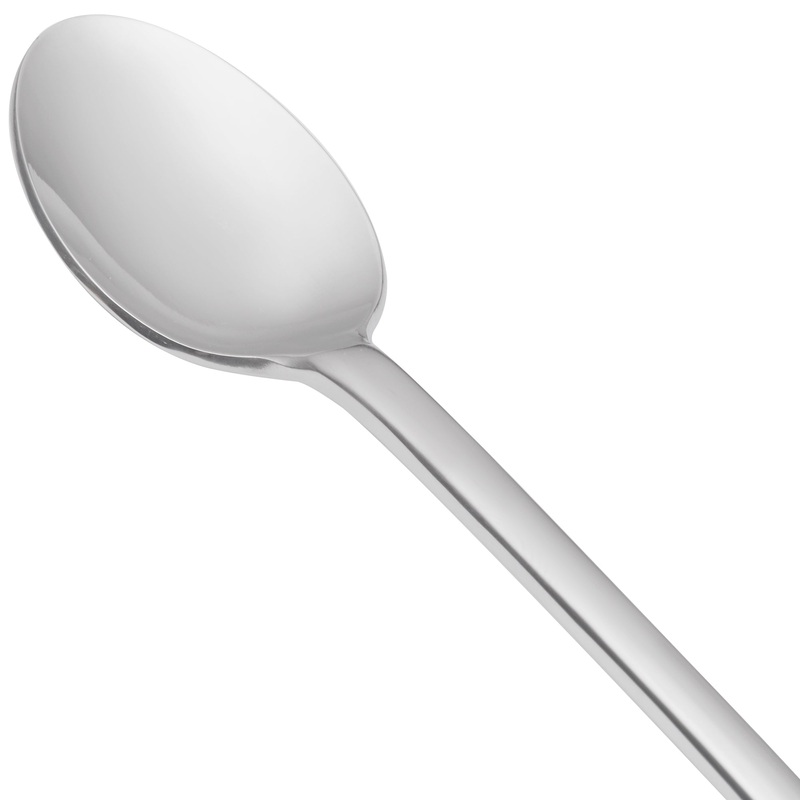 World Tableware 467 021 Auberge 7 5/8″ 18/0 Stainless Steel Heavy Weight Iced Tea Spoon – 12/Pack