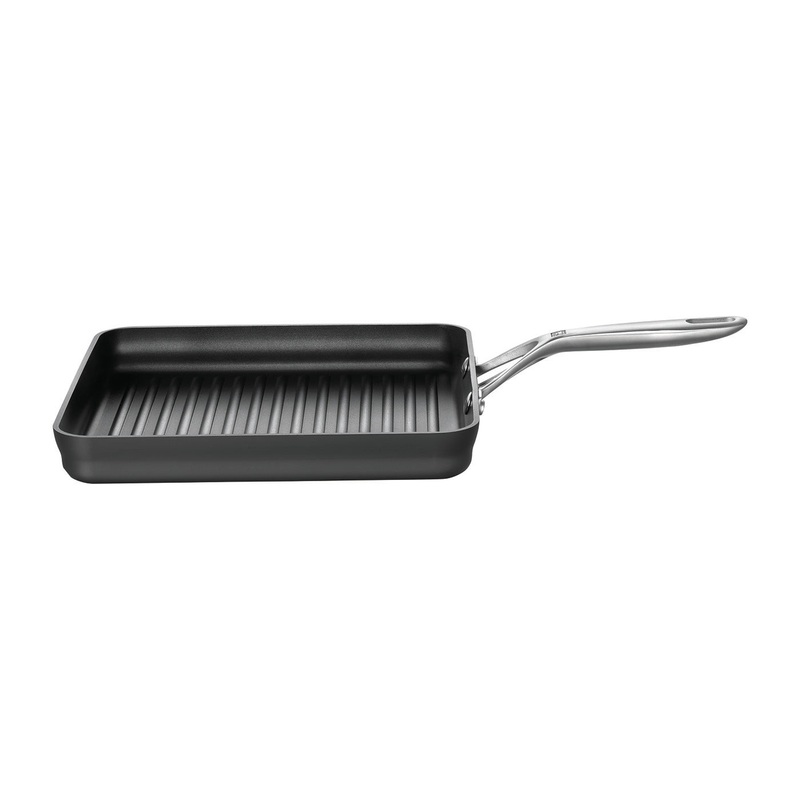 Zwilling Motion Hard Anodized 11 x 11-inch Aluminum Nonstick Square Grill