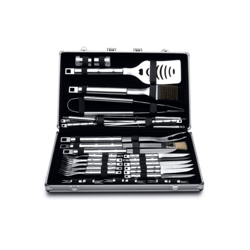 BergHOFF Cubo 33Pc Stainless Steel BBQ Set with Case