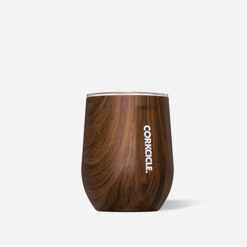 Corkcicle Origins 12 oz Stemless Tumbler – Walnut