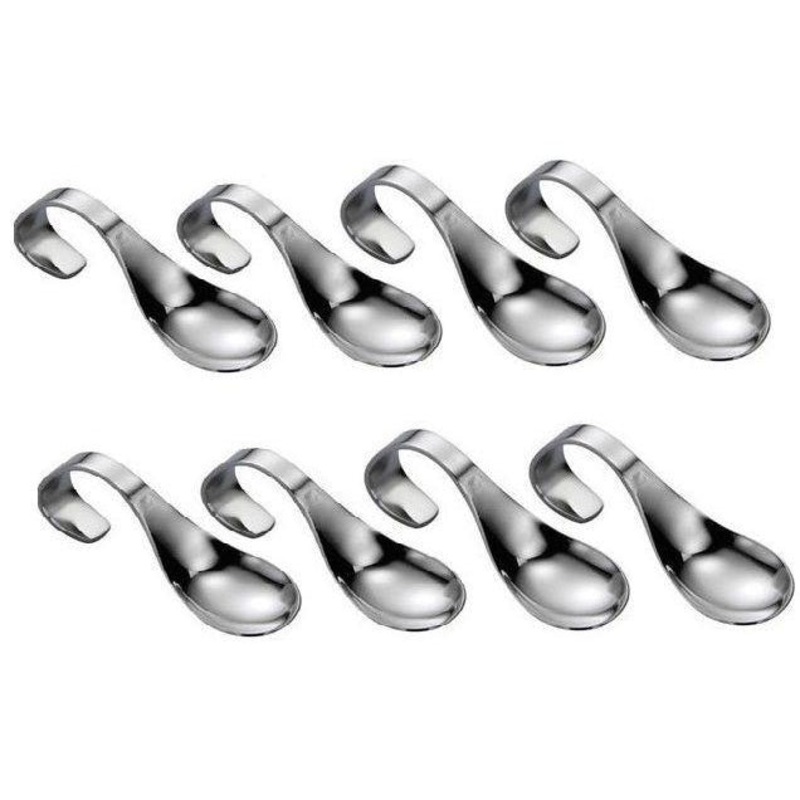 Oneida Set of 8 Tapas Spoons for Appetizers, Amuse-Bouche,hors d’uvre