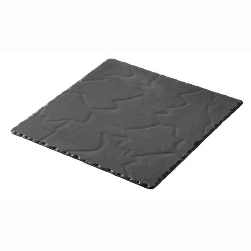 Revol Basalt Square Plate – 7.75″ x 7.75″ x 0.25″ – Slate