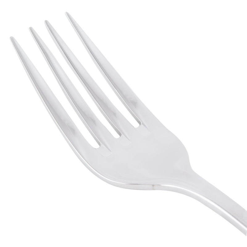 World Tableware 971 038 Aspen 6 7/8″ 18/8 Stainless Steel Extra Heavy Weight Salad Fork – 12/Pack