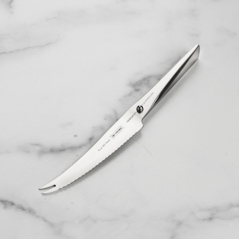 Chroma Type 301 5″ Tomato Knife with Fork Tip