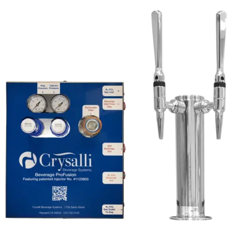 Crysalli ProFusion Beverage Dispensing Tapping Kit (Complete Set-Up)