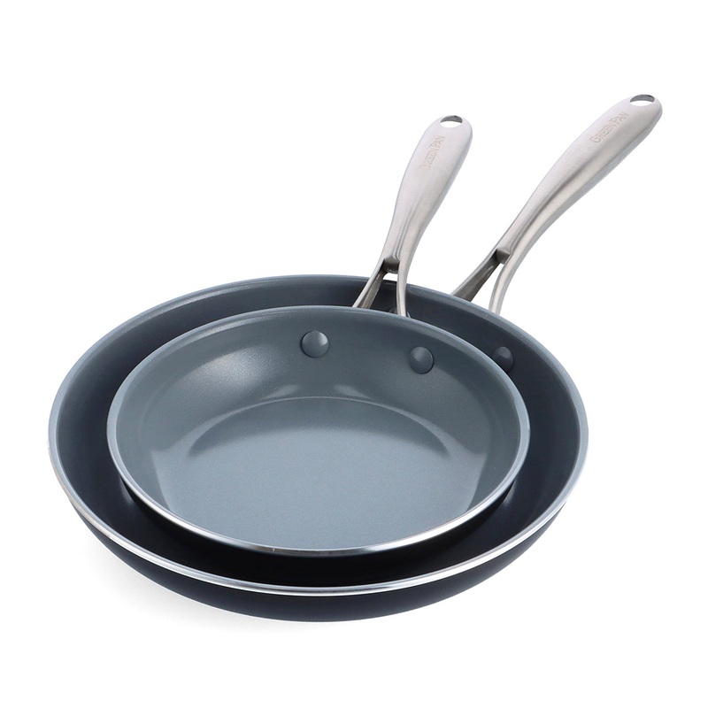 Swift Ceramic Nonstick 8″ and 10″ Frypan Set