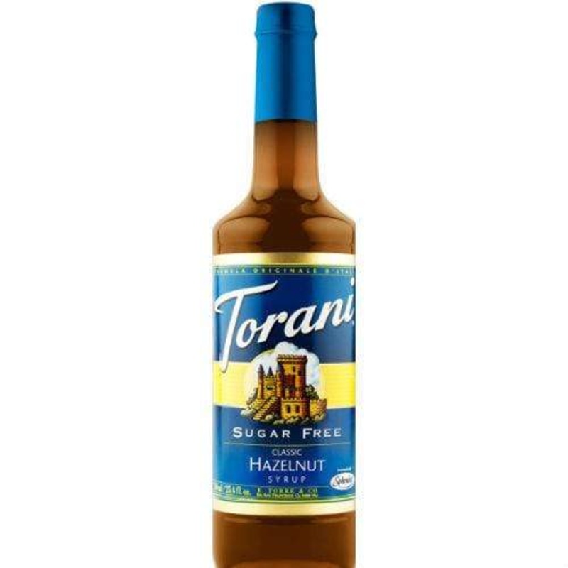 Torani Classic Sugar Free Hazelnut Syrup – 750 ML