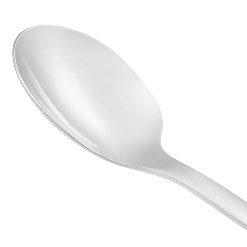 World Tableware 924 016 Porto 18/8 Extra Heavy Weight Stainless Steel 6 1/2″ Bouillon Spoon – 12/Pack