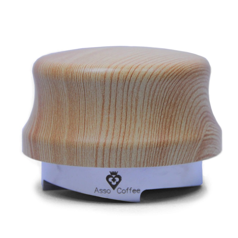 Asso Coffee The Jack Leveler – 58.5mm Light Wood