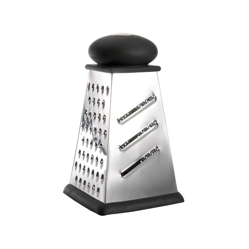 BergHOFF Essentials 9″ Stainless Steel Square Grater, 4-Sided