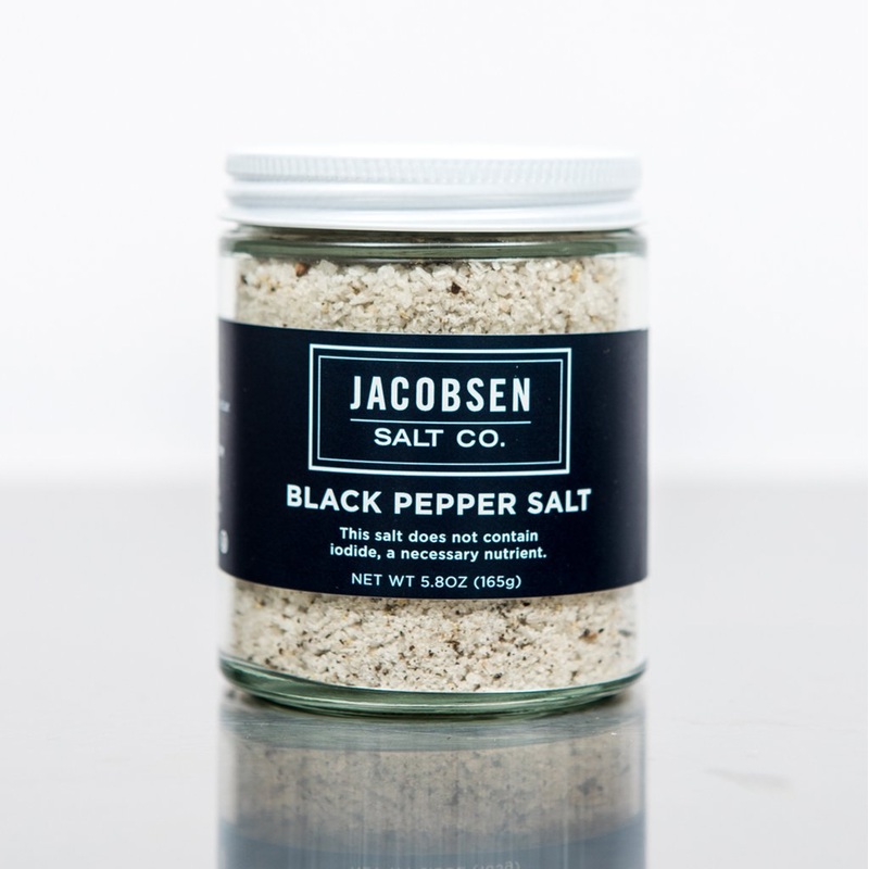 Black Pepper Infused Salt