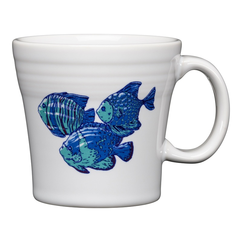 Coastal Fish 15 OZ Tapered Mug