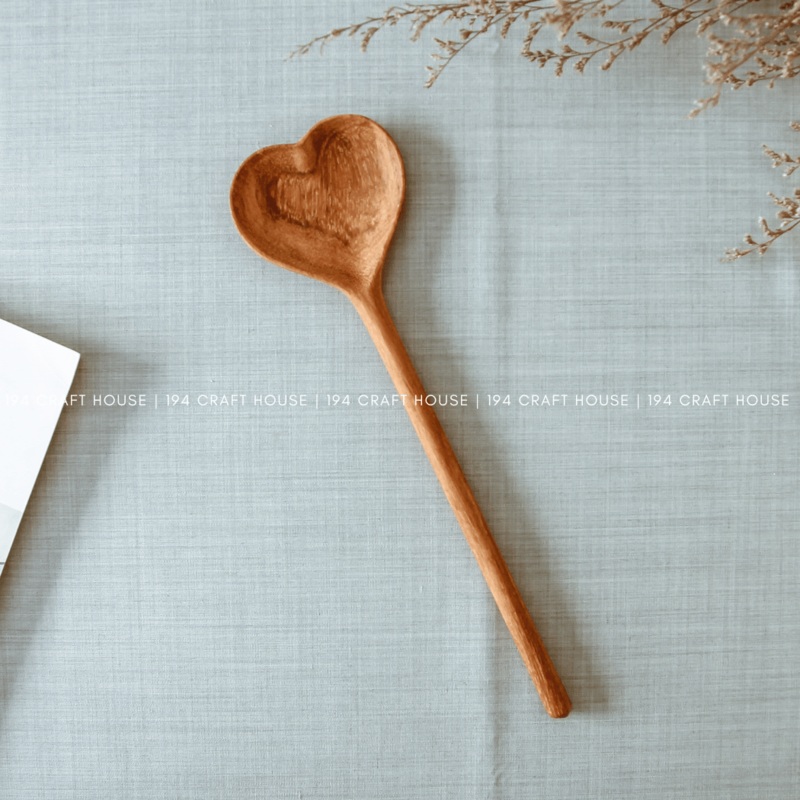 Large Wooden Heart Shaped Spoon – Home Decor & Gifts