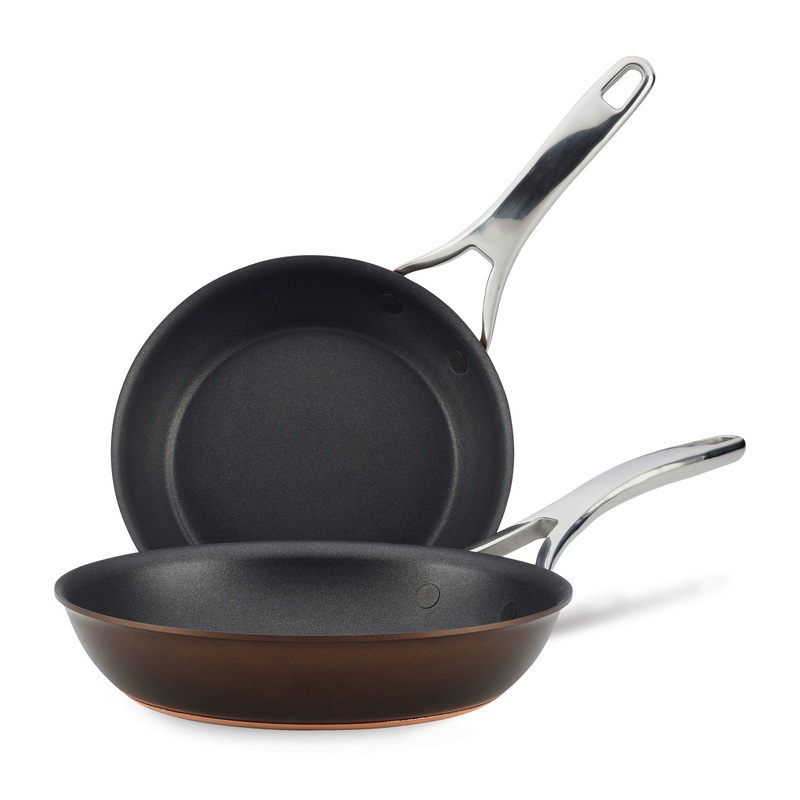 Nouvelle Copper Luxe 8.5″ & 10″ Frying Pan Set