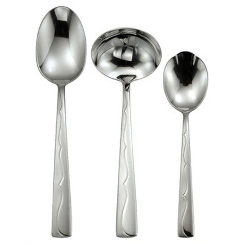 Oneida Fusion 3 Piece Hostess Set 18/10 Stainless