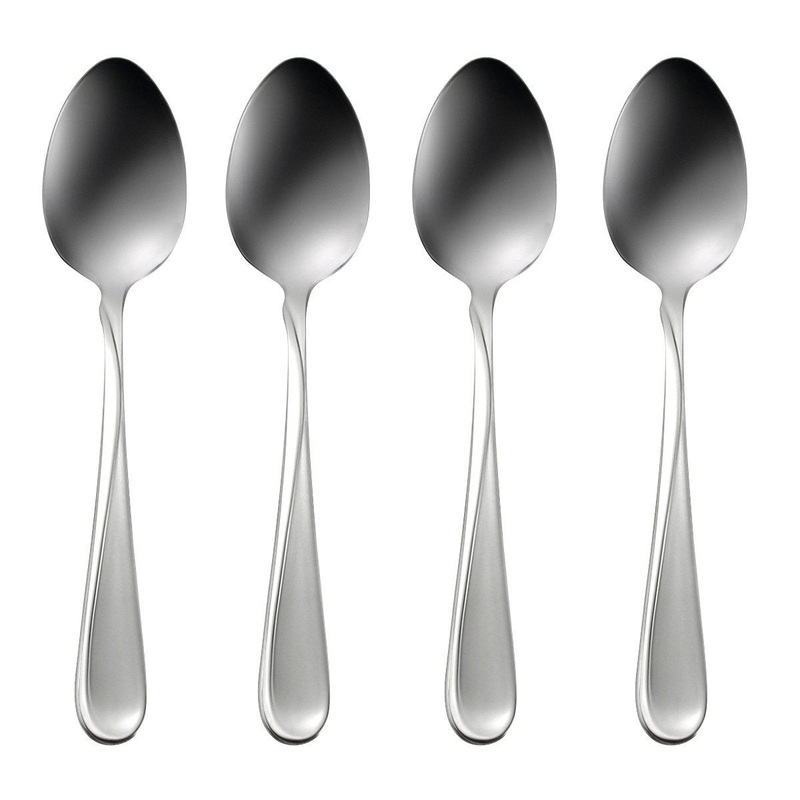 Oneida Satin Flight Set of 4 Teaspoons – Satin Handle