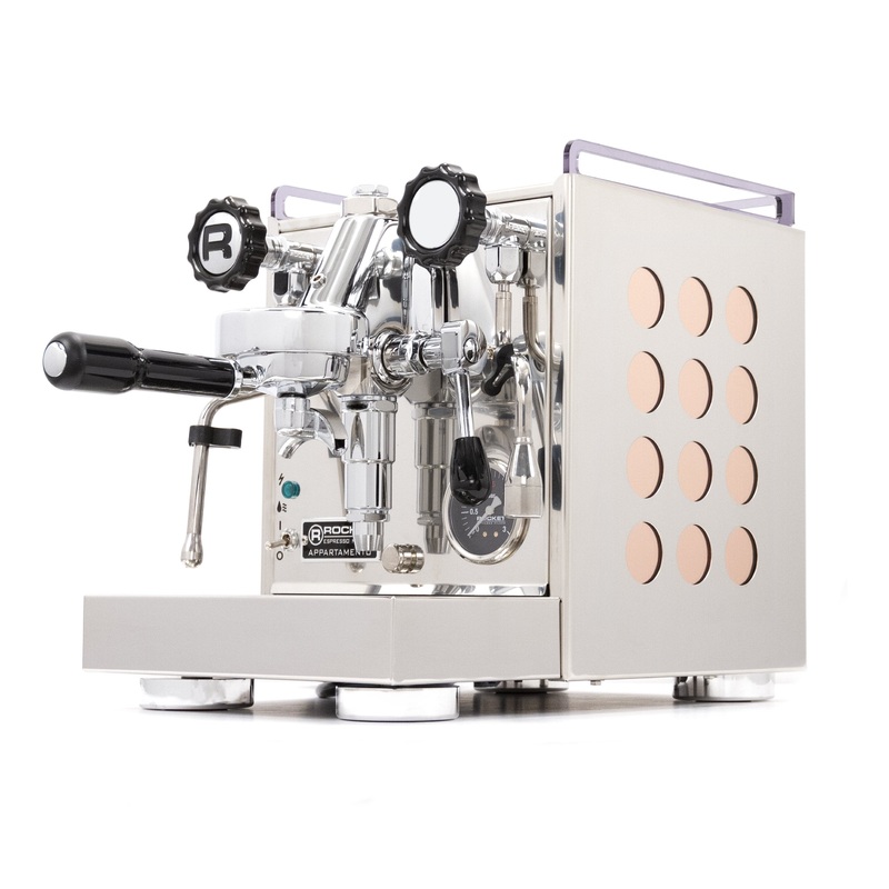 Refurbished Rocket Espresso Appartamento Espresso Machine – Rose Gold Panels