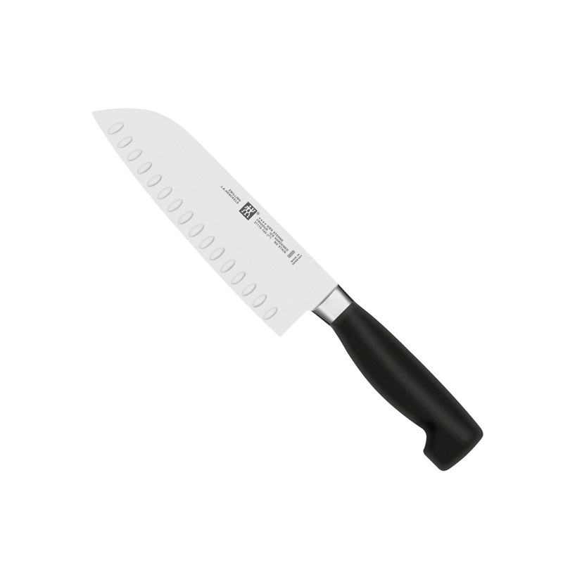 Henckels Four Star – 7″ Santoku Knife w/Hollow Edge- Personalized Engraving Available