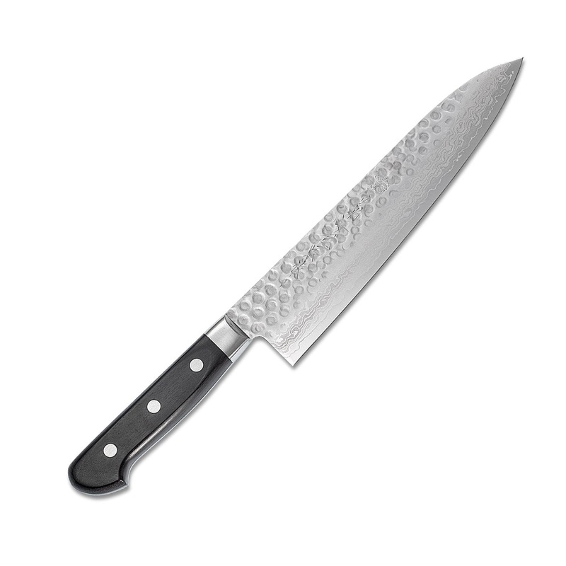 Kikuichi Warikomi Tsuchime Damascus Gold – 8″ Chef’s Knife