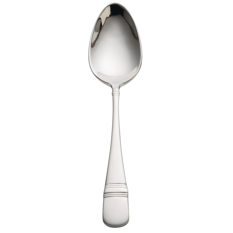 Oneida T119SDEF Astragal 7″ 18/10 Stainless Steel Extra Heavy Weight Oval Bowl Soup / Dessert Spoon – 12/Pack