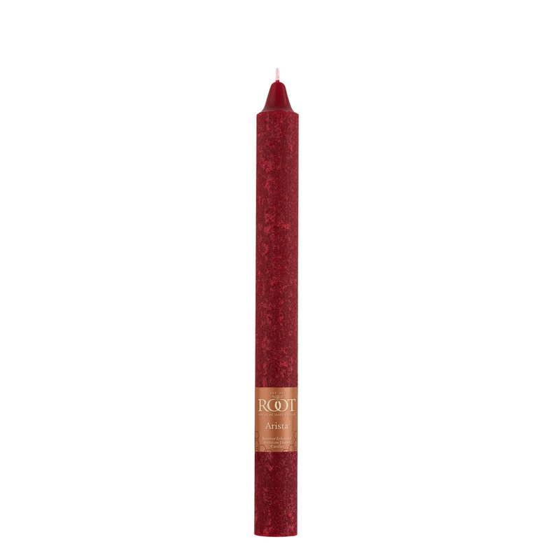 Root Arista Timberline 9″ Candle – Garnet